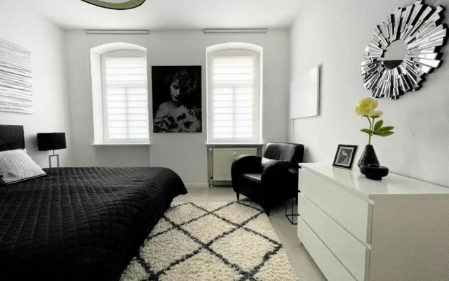 BAUHAUS Design-Luxus Apartment, 20er Jahre Stil, Garten