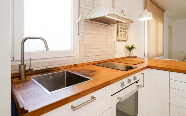 Apartamento con terreno privado - a 800m de Playa Poniente
