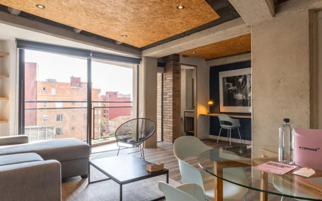 w Design 1BR In Zona G, Bogotá