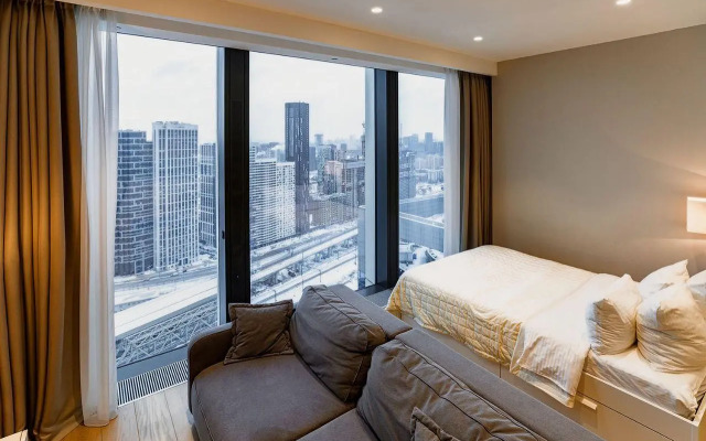 Elite Apartments на проезде 1-й Красногвардейский 22с1