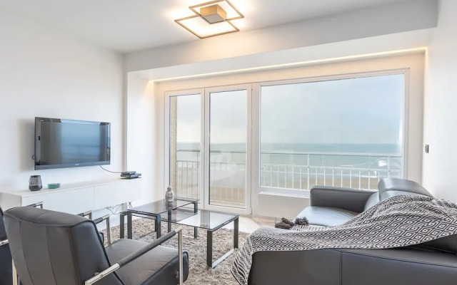 Apartment by Belgian Coast With Sea View