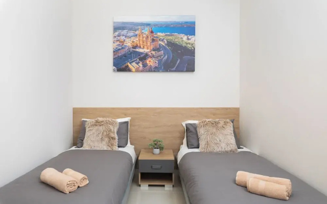 Modern Stylish 2BR With Balconies APT 1