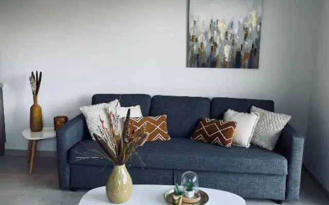 T2 calme avec vue mer et borne de recharge