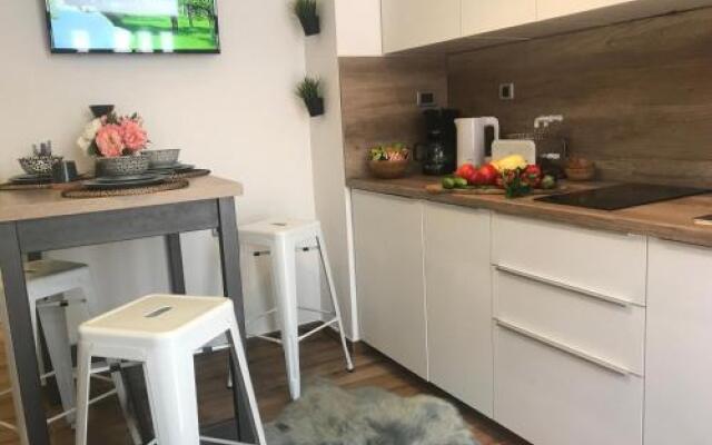 Center Arena Design Apartments with terrace