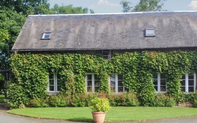 Delightful House in Annebault, Normandy, With Terrace and Lush Garden