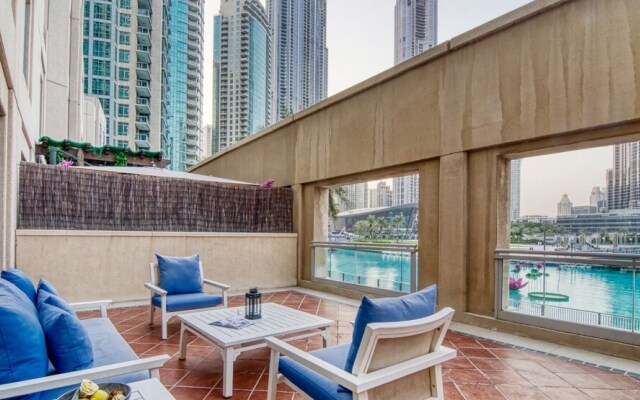Manzil - Spacious 3B Villa w/ Burj & Fountain View