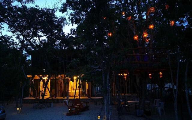 Iguana Rana Cabins Bacalar