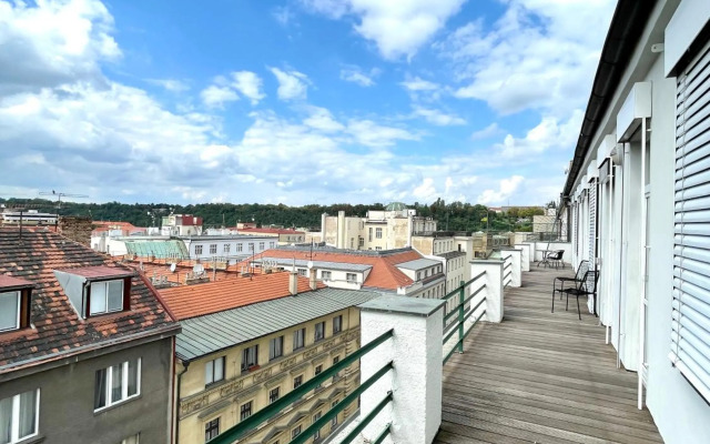Hradební 10 - Terrace Apartments in the Old Town