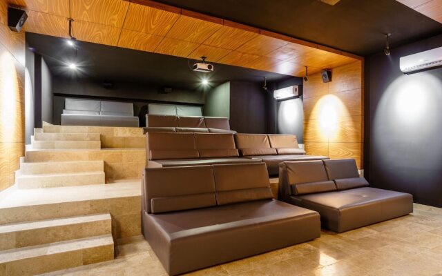 Modern 2 BR Apartment Aldea Zama Rooftop Pool Gym Cinema