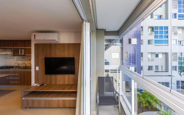 Studio Aconchegante com vista para Piscina. Edifício The Expression - Setor Bueno - TH206