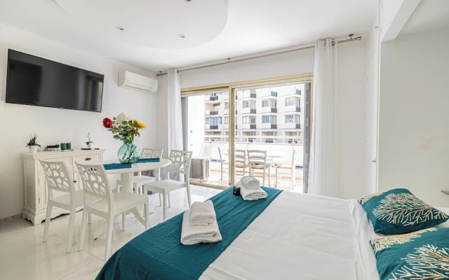 Charming Studio - AC - 2P- Croisette Plage