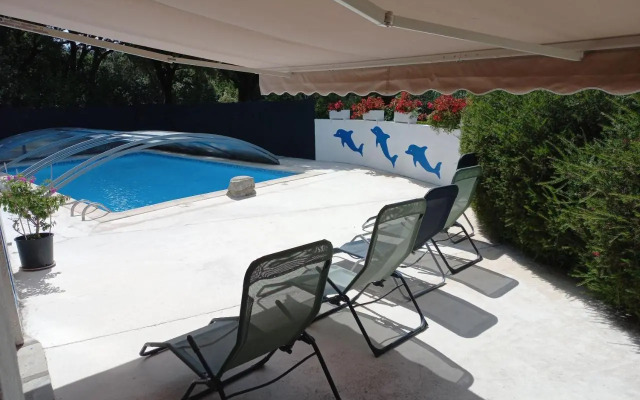 GITES de Plos Appart CHALET PISCINE SPA