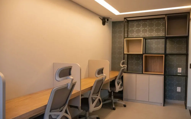 Studio com Lazer Completo e boa Localiza o