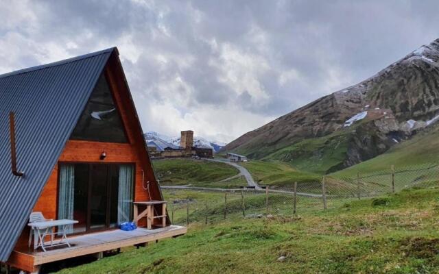 Mountain View A Frame Cabin Ushguli