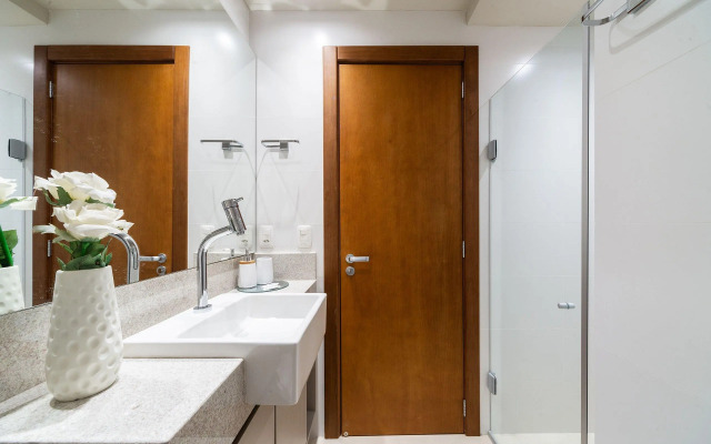 Lindo apto com churrasqueira em Gramado RMN305