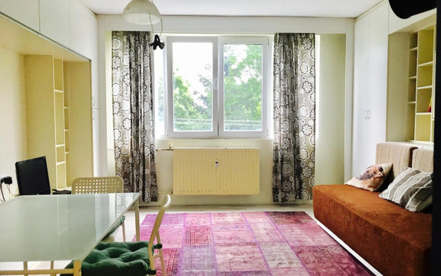 Modern Studio 20 Meters from Mladost 1 Metro Station