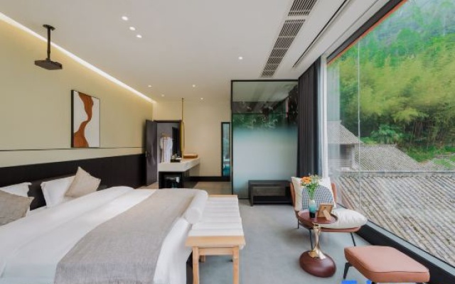 Qingshe Qixi Valley Forest Hot Spring B&B (Qingcheng Houshan Tai'an Ancient Town Branch) – Guest Rooms – Chengdu