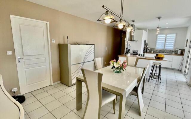 MAISON moderne 6 pers, jardin proche plage¢re