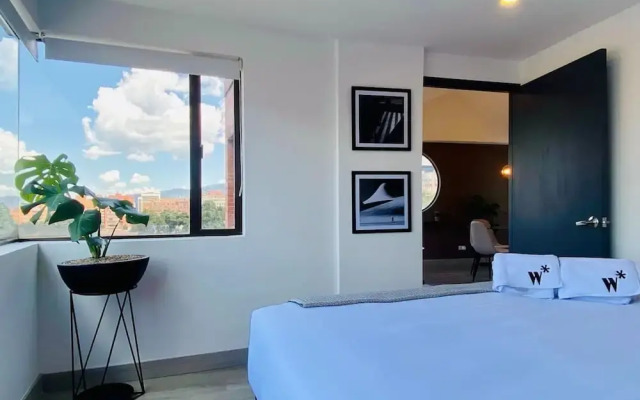 w Trendy 2BR w Spectacular View in Chapinero