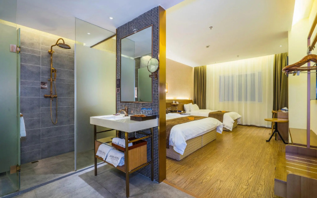 Zhe fei Coffetel (Shanghai Jinshan City Beach Bailian Shopping Center) – Guest Rooms – Shanghai