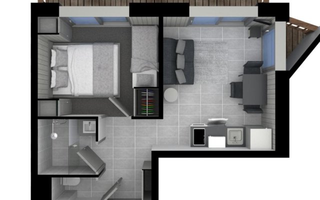 Appartement Courchevel 1650, 2 pièces, 3 personnes - FR-1-563-44