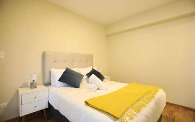 Vistas espectaculares en tranquilo apt