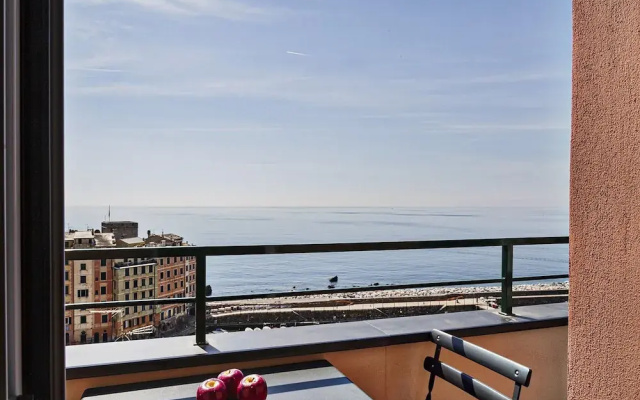 Attico vista mare a Camogli