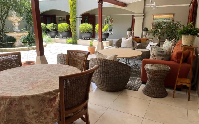 The Courtyard at La Loggia