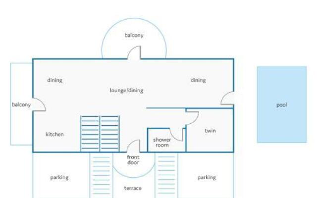 magicstay - studio 3 bathrooms - planos