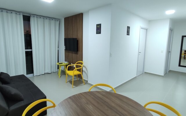 Areias do Mar | 2 Quartos, Vista Mar, Amplo com Varanda A206