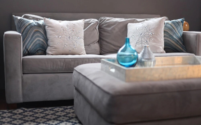 Modern Blue Ultra Chic Nashville Retreat