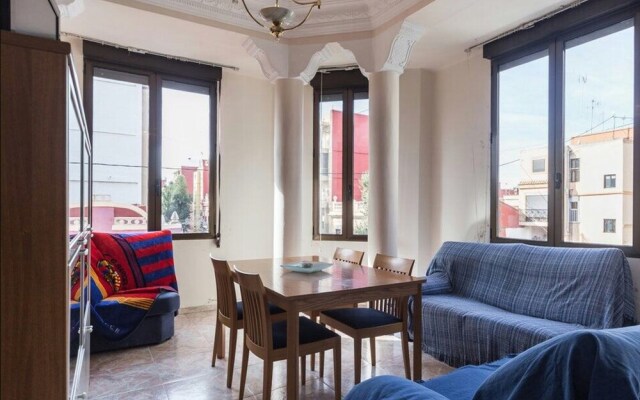 Apartment With 3 Bedrooms in València, With Wonderful sea View and Fur