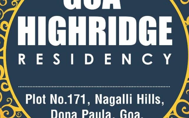 Goa Highridge Residency