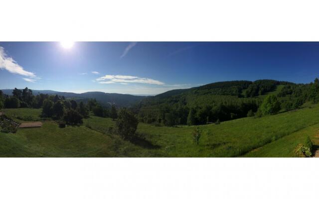 Peaceful villa in the hills of Jachymov near spas