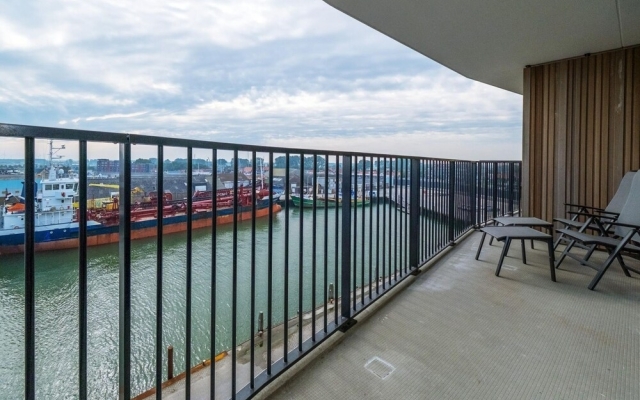 Pleasant Apartment in Breskens With Balconies