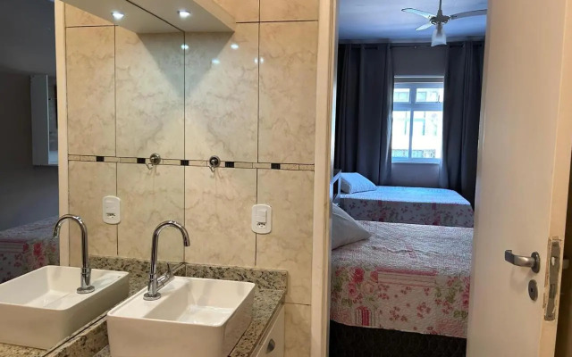 Apartamento 1 Minuto a pé da Praia do forte