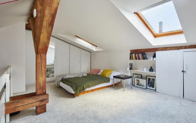 Sunlit Attic Loft in Vinohrady by Prague Days