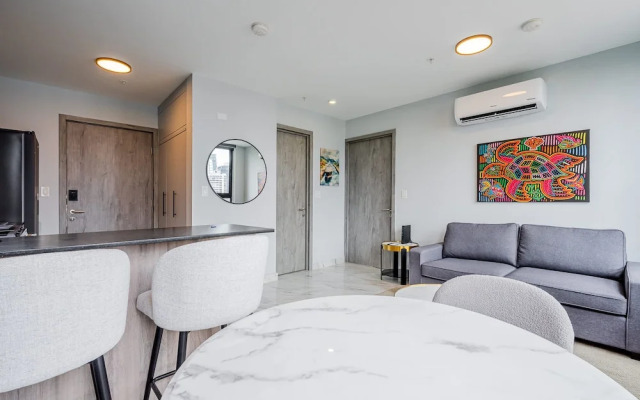 w Situated 1BR w Beautiful View in Calle 50