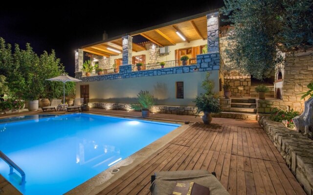 Exclusive Crete Villa Villa Myrrini 3 Bedroom Private Pool Rethymnon