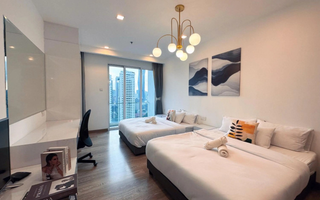 6PAX SUITES KL CITY Pavilion at Bukit Bintang NETFLIX & WIFI – Guest Rooms – Kuala Lumpur