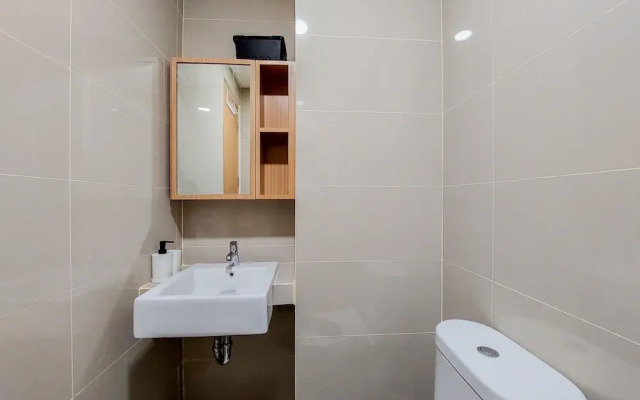 Studio Apartment With Cozy Design At B Residence