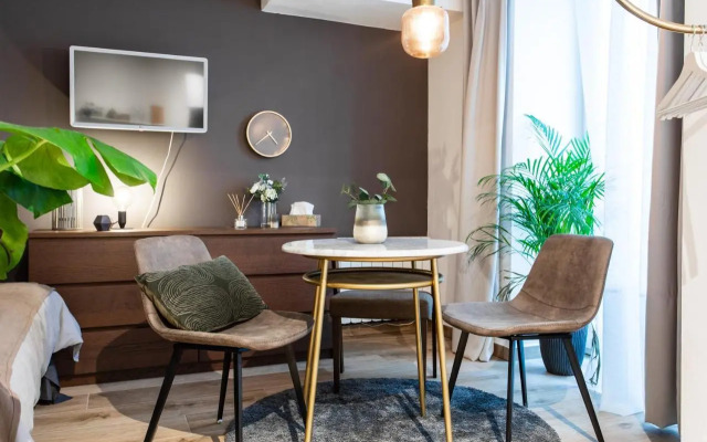Cozy modern studio in Prague's absolute center