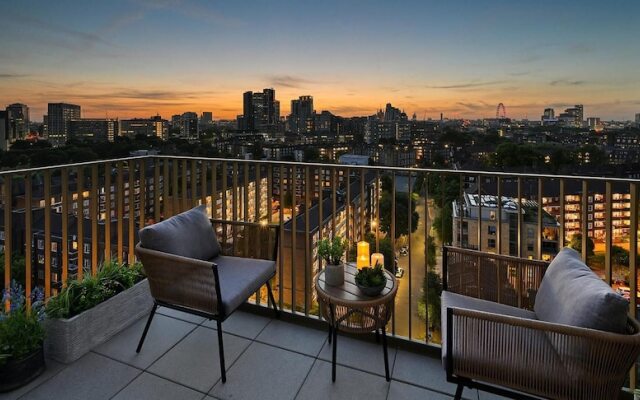 Designer Penthouse Panoramic Views London 2 Beds