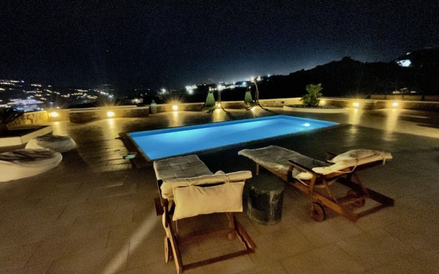 Villa Pudra, Mykonos- Stunning Views-private Pool