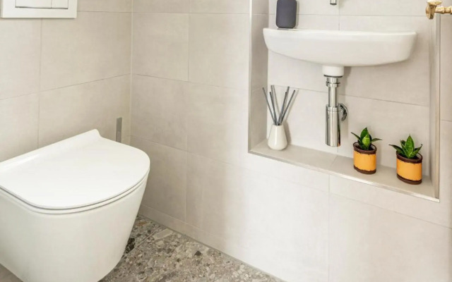 Haus im Zentrum mit Garten