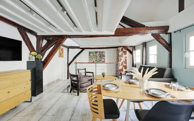 Authentic Apartment - 1br/6p - Arts et Metiers