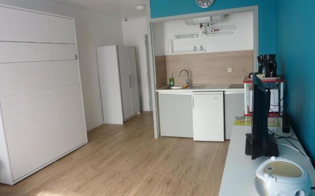 Studio bord de mer en résidence MERVILLE FRANCEVILLE PLAGE