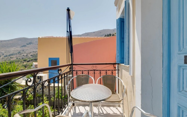 Bright Holiday Home in Symi Island With Balcony