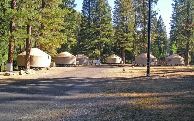 Yosemite Lakes River Yurt 22