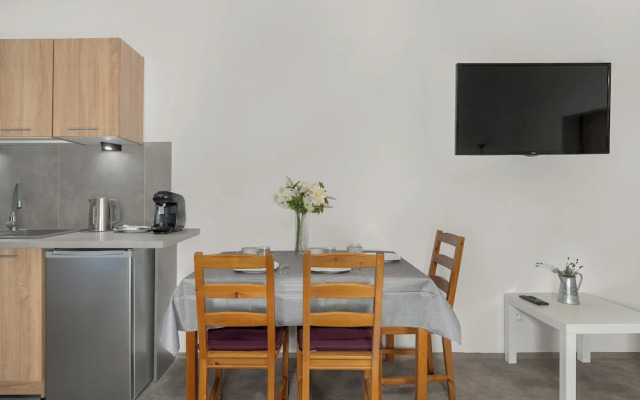 Grey and Beige Poznan Studio by Renters